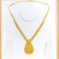 Gorgeous Ornate Pear Drop Necklace - 18"