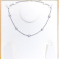 Sophisticated Evergreen Diamond Necklace