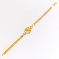 Exclusive Reflective Flower 22k Gold Bracelet