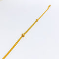 Delicate Bead 22k Gold Bracelet