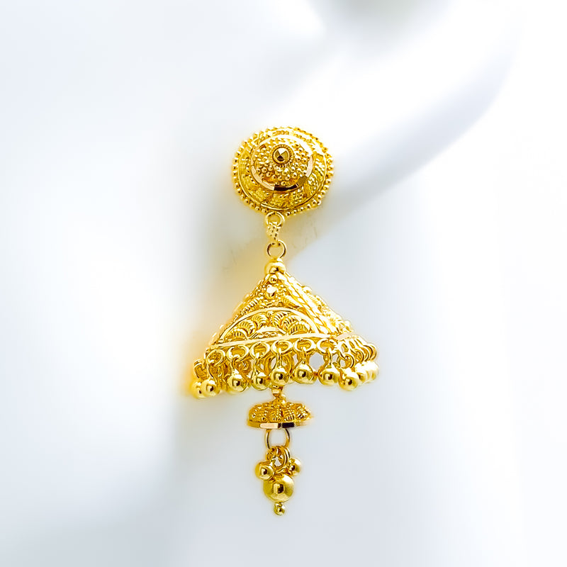 Exclusive Canopy 22k Gold Earrings