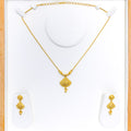 Dainty Multi-Bead 22k Gold Necklace Set