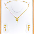 Classy Crescent Necklace Set