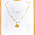 Upscale Traditional 22k Gold Pendant w/ Tassel