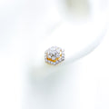 18k-gold-six-sided-halo-diamond-earrings