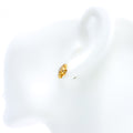 18k-gold-four-petal-diamond-earrings