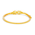 22k-gold-trendy-tasteful-two-tone-bangle-bracelet