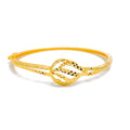 22k-gold-faceted-leaf-bangle-bracelet