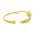 22k-gold-detailed-two-tone-leaf-bangle-bracelet