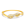 22k-gold-special-leaf-shaped-bangle-bracelet