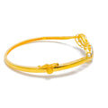 22k-gold-special-leaf-shaped-bangle-bracelet