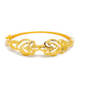 22k-gold-trendy-symmetrical-motif-bangle-bracelet