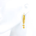 22k Gold Dainty Bali Earrings 