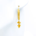 22k Gold classy sleek earrings