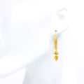 22k Gold classy sleek earrings