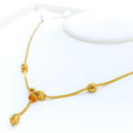 22k-gold-fashionable-multi-bead-necklace