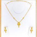 22k-gold-Posh Beaded Chand Necklace Set