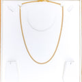 Two-Tone Link Chain - 18", 22", 24" 22k Gold