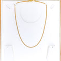 Two-Tone Link Chain - 18", 22", 24" 22k Gold