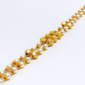 Festive Fine 22k Gold Pearl Bracelet