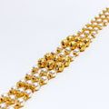 Sparkling Vibrant 22k Gold Pearl Bracelet