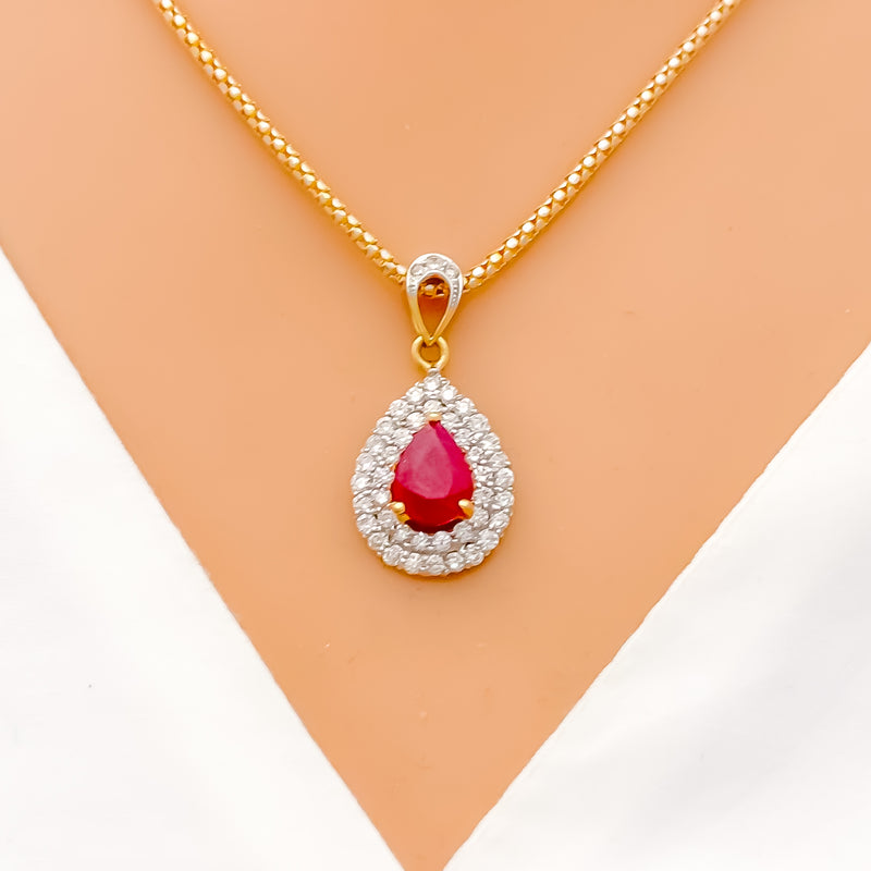diamond-elevated-tear-drop-diamond-pendant-set