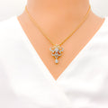 diamond-dressy-traditional-motif-diamond-pendant-set