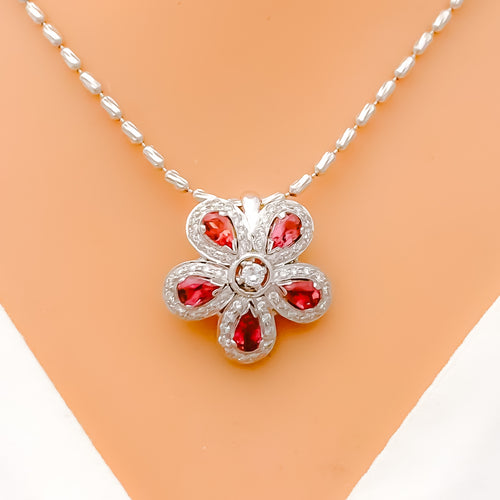 diamond-majestic-floral-pink-sapphire-diamond-pendant-set