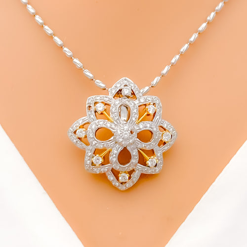 diamond-distinct-loop-diamond-pendant-set