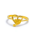 Blooming Lovely Heart Ring