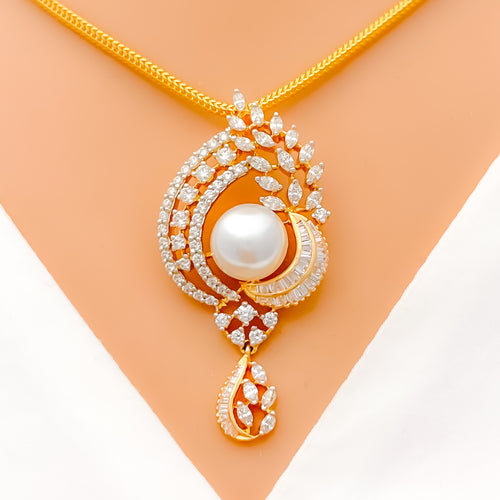 diamond-dressy-diamond-pendant-set-w-pearl