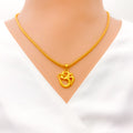 Upscale Majestic OM Pendant