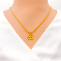 Dainty Delicate OM Pendant