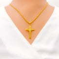 Radiant Cross Pendant