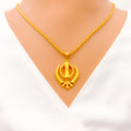 Bold Majestic Khanda Pendant