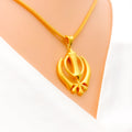 Bold Majestic Khanda Pendant