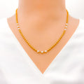 22k-gold-simple-pearl-accented-gold-necklace