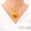 22k-gold-majestic-meenakari-tasteful-pendant