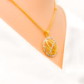 22k-gold-lovely-dazzling-open-dome-necklace-set