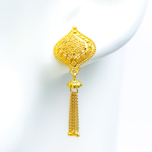 22k-gold-unique-mesh-tassel-earrings