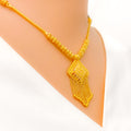 22k-gold-Dazzling Striped Mangal Sutra w/ Dangling Chains