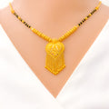 22k-gold-Distinct Heart Shaped Mangal Sutra 