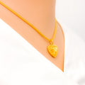 22k-gold-dazzling-mesh-heart-pendant