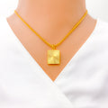 Bright Rectangular Jazzy Pendant