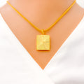 Bright Rectangular Jazzy Pendant