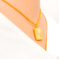 Bright Rectangular Jazzy Pendant