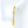 22k-gold-Exclusive Interlinked Beadwork Earrings