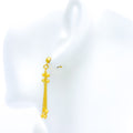 22k-gold-Exclusive Interlinked Beadwork Earrings