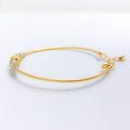 Classy Beaded Bangle Bracelet