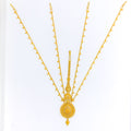 22k-gold-Royal Drop Shaped Bridal Matha Patti